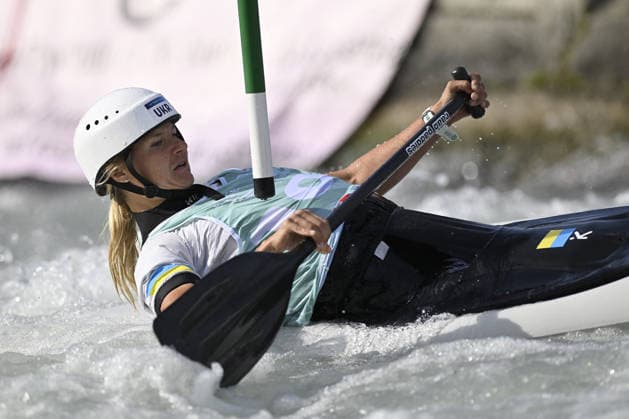 OTHER - Paddle - 2026 Paddle Europe Slalom Championships Photo by IPA ABACAPRESS.COM88932315 - Ivrea, Italy, September 24, 2026—2026 Paddle Europe Slalom Championships: Kayak and Canoe Slalom at the Canoe Stadium in Ivrea—Viktoriia Team UKR in action during the 2026 Paddle Europe Slalom Championships Women s Canoe Teams Final Ivrea Italy  Copyright: xIPAxSport ABACAx