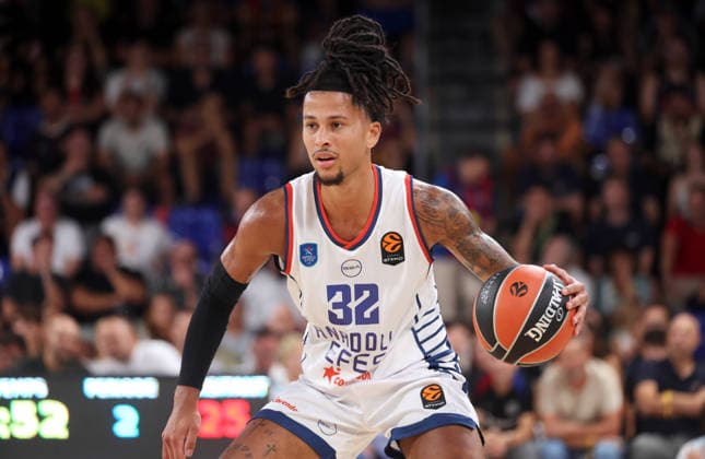FC Barcelona, Barca v Anadolu Efes Istanbul - Euroleague 2026 2027 Matthew Strazel plays during the match between FC Barcelona and Anadolu Efes Istanbul in the first round of the Euroleague 2026-27 at the Palau Blaugrana in Barcelona, on September 24, 2026. Barcelona Barcelona Spain  Copyright: xUrbanandsportx originalFilename:valls-fcbarcel260924_npwEb.jpg