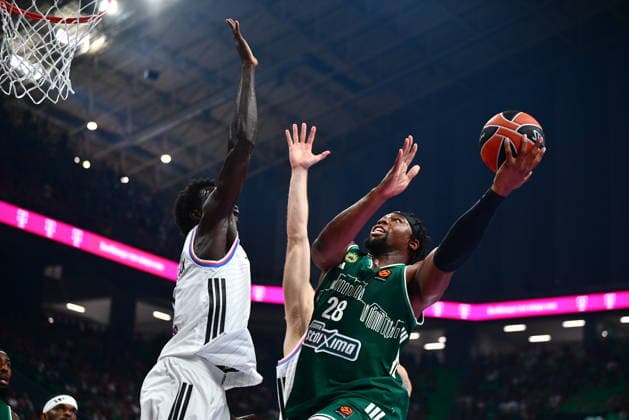 EuroLeague Basketball, Panathinaikos AKTOR Athens vs Paris Basketball - Guerschon Yabusele, 28 of Panathinaikos AKTOR Athens in action during the Euroleague regular season basketball match between Panathinaikos AKTOR Athens and Paris Basketball held at Telekom Center Athens, Greece, on September 25 2026 ATHENS Greece Copyright: xOnexInchxProductionsx 7097723