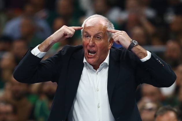 EuroLeague Basketball, Panathinaikos AKTOR Athens vs Paris Basketball - Zeljko Obradovic, Head Coach of Panathinaikos AKTOR Athens in action during the Euroleague regular season basketball match between Panathinaikos AKTOR Athens and Paris Basketball held at Telekom Center Athens, Greece, on September 25 2026 ATHENS Greece Copyright: xOnexInchxProductionsx 7097517