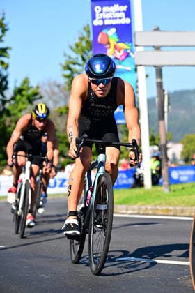 2026 World Triathlon Championship Finals Pontevedra Henry Haag of Germany is in action during the junior men race in 2026 World Triathlon Championship Finals Pontevedra at Pontevedra on September 24, 2026 in Pontevedra, Spain. Pontevedra Pontevedra Spain Copyright: xKaanxUcele PSxImagesxKaanxUcele PSxImagesx