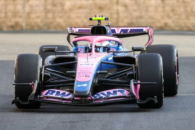 AZERBAIJAN, BAKU - SEPTEMBER 24, 2026: BWT Alpine driver Franco Colapinto competes in a race during the 2026 Formula One Azerbaijan Grand Prix at the Baku City Circuit. Danil Aikin TASS  98252799