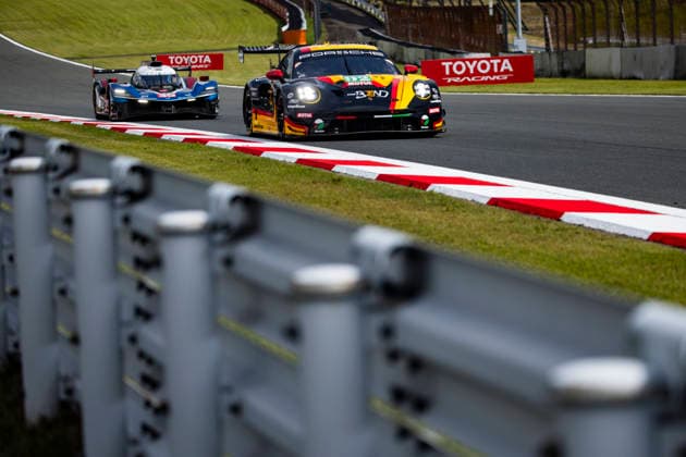 FIA WEC - 6 HOURS OF FUJI 2026 92 LIETZ Richard (aut), PERA Riccardo (ita), SHAHIN Yasser (aus), The Bend Manthey, Porsche 911 GT3 R (992.2) 92, LM GT3, action during the 6 Hours of Fuji 2026, 6th round of the 2026 FIA World Endurance Championship, from September 25 to 27, 2026 on the Fuji Speedway in Oyama, Shizuoka, Japan - OyamaJapan  Copyright: xJULIENxDELFOSSEx
