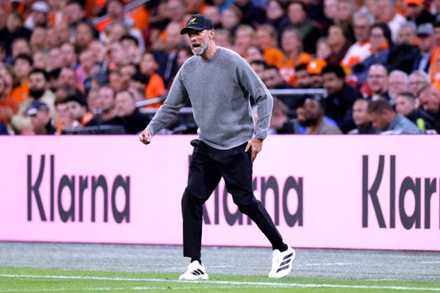 KLOPP Juergen, Head Coach of Team Germany, UEFA Nations League 2026–2027, Netherlands vs. Germany 1–1 on September 24, 2026, in Amsterdam. DFL regulations prohibit any use of photographs as image sequences and or quasi-video. Copyright: xLacixPerenyix
