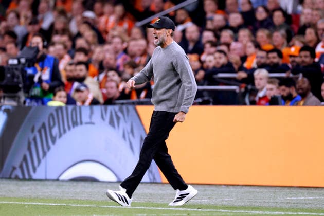 KLOPP Juergen, Head Coach of Team Germany, UEFA Nations League 2026–2027, Netherlands vs. Germany 1–1 on September 24, 2026, in Amsterdam. DFL regulations prohibit any use of photographs as image sequences and or quasi-video. Copyright: xLacixPerenyix