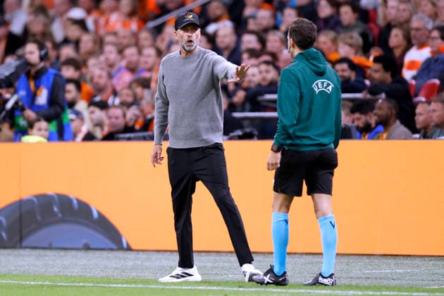 KLOPP Juergen, Head Coach of Team Germany, UEFA Nations League 2026–2027, Netherlands vs. Germany 1–1 on September 24, 2026, in Amsterdam. DFL regulations prohibit any use of photographs as image sequences and or quasi-video. Copyright: xLacixPerenyix