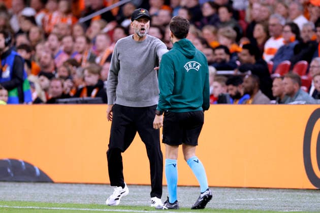 KLOPP Juergen, Head Coach of Team Germany, UEFA Nations League 2026–2027, Netherlands vs. Germany 1–1 on September 24, 2026, in Amsterdam. DFL regulations prohibit any use of photographs as image sequences and or quasi-video. Copyright: xLacixPerenyix