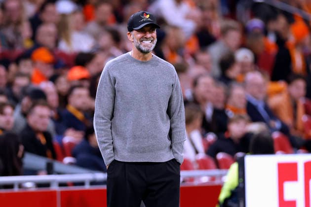 KLOPP, Jürgen, Head Coach of Team Germany, UEFA Nations League 2026–2027, Netherlands vs. Germany 1–1 on September 24, 2026, in Amsterdam. DFL regulations prohibit any use of photographs as image sequences and or quasi-video. Copyright: xLacixPerenyix