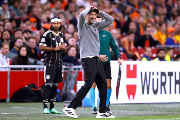 KLOPP Juergen, Head Coach of Team Germany, UEFA Nations League 2026–2027, Netherlands vs. Germany 1–1 on September 24, 2026, in Amsterdam. DFL regulations prohibit any use of photographs as image sequences and or quasi-video. Copyright: xLacixPerenyix