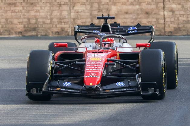 AZERBAIJAN, BAKU - SEPTEMBER 24, 2026: Scuderia Ferrari HP driver Lewis Hamilton competes in a race during the 2026 Formula One Azerbaijan Grand Prix at the Baku City Circuit 2026 Formula One Azerbaijan Grand Prix  - ZUMAt113 20260924_zaa_t113_511 Copyright: xDanilxAikinx