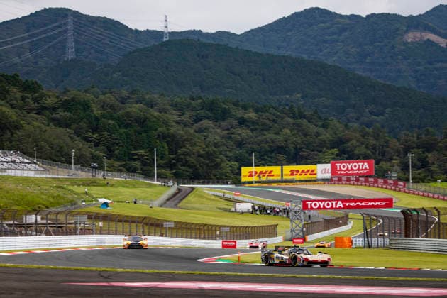 FIA WEC - 6 HOURS OF FUJI 2026 38 BAMBER Earl (nzl), BOURDAIS SÃ bastien (fra), AITKEN Jack (gbr), Cadillac Hertz Team Jota, Cadillac V-Series.R 38, Hypercar, action during the 6 Hours of Fuji 2026, 6th round of the 2026 FIA World Endurance Championship, from September 25 to 27, 2026 on the Fuji Speedway in Oyama, Shizuoka, Japan - OyamaJapan  Copyright: xJULIENxDELFOSSEx