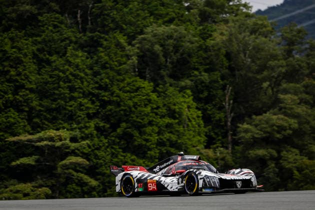 FIA WEC - 6 HOURS OF FUJI 2026 94 DUVAL LoÃ¯c (fra), JAKOBSEN Malthe (dnk), POURCHAIRE ThÃ o (fra), Peugeot TotalEnergies, Peugeot 9X8 94, Hypercar, action during the 6 Hours of Fuji 2026, 6th round of the 2026 FIA World Endurance Championship, from September 25 to 27, 2026 on the Fuji Speedway in Oyama, Shizuoka, Japan - OyamaJapan  Copyright: xJULIENxDELFOSSEx