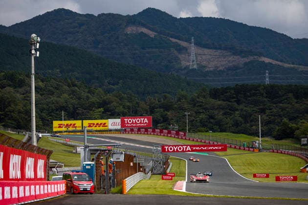 FIA WEC - 6 HOURS OF FUJI 2026 08 BUEMI SÃ bastien (swi), HARTLEY Brendon (nzl), HIRAKAWA Ryo (jpn), Toyota Racing, Toyota TR010 Hybrid 08, Hypercar, action during the 6 Hours of Fuji 2026, 6th round of the 2026 FIA World Endurance Championship, from September 25 to 27, 2026 on the Fuji Speedway in Oyama, Shizuoka, Japan - OyamaJapan  Copyright: xJULIENxDELFOSSEx