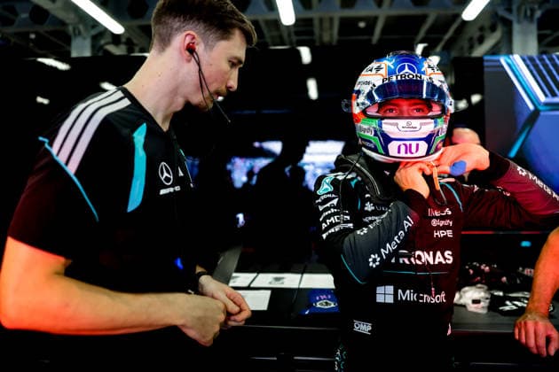 F1 - AZERBAIJAIN GRAND PRIX 2026 KIMI ANTONELLI Andrea (ita), Mercedes AMG F1 Team W17, portrait during the 2026 Formula 1 Azerbaijan Grand Prix, 15th round of the 2026 Formula One World Championship, WM, Weltmeisterschaft from September 24 to 26, 2026 on the Baku City Circuit, in Baku, Azerbaijan - BakuAzerbaijan  Copyright: xDPPIx