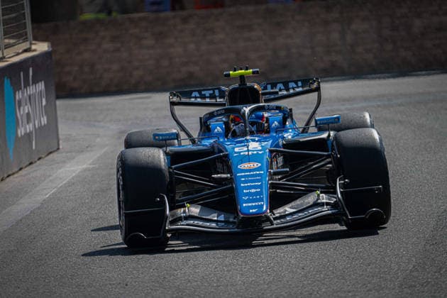 Formula 1 Azerbaijan Grand Prix - Practice Sessions Carlos Sainz is seen during the Free Practice Sessions of the Formula 1 Azerbaijan Grand Prix 2026, Round 17 of 24 of the 2026 FIA Formula One World Championship, WM, Weltmeisterschaft at Baku City Circuit in Baku, Azerbaijan on September 24, 2026. The Baku City Circuit, one of the longest street circuits in Formula 1, combines a flat-out seafront section with the narrow old town walls. Photo by Akhil Puthiyedath Alessio De Marco Avens-images.com ABACAPRESS.COM Baku Baku Azerbaijan  Copyright: xDexMarcoxAlessio ABACAx