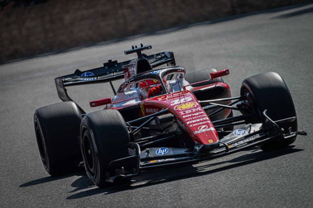 Formula 1 Azerbaijan Grand Prix - Practice Sessions Charles Leclerc is seen during the Free Practice Sessions of the Formula 1 Azerbaijan Grand Prix 2026, Round 17 of 24 of the 2026 FIA Formula One World Championship, WM, Weltmeisterschaft at Baku City Circuit in Baku, Azerbaijan on September 24, 2026. The Baku City Circuit, one of the longest street circuits in Formula 1, combines a flat-out seafront section with the narrow old town walls. Photo by Akhil Puthiyedath Alessio De Marco Avens-images.com ABACAPRESS.COM Baku Baku Azerbaijan  Copyright: xDexMarcoxAlessio ABACAx