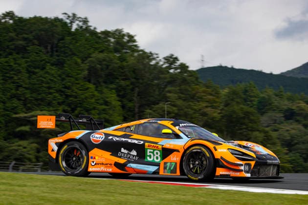 FIA WEC - 6 HOURS OF FUJI 2026 58 GEHRSITZ Finn (ger), GOETHE Benjamin (ger), WEST Alexander (swe), Garage 59, McLaren 720S GT3 Evo 58, LM GT3, action during the 6 Hours of Fuji 2026, 6th round of the 2026 FIA World Endurance Championship, from September 25 to 27, 2026 on the Fuji Speedway in Oyama, Shizuoka, Japan - OyamaJapan  Copyright: xJULIENxDELFOSSEx