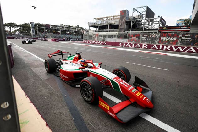 AUTO - FORMULA 2 2026 - BAKU 11 MONTOYA Sebastian (col), Prema Racing, Dallara F2 2024, action during the 12th round of the 2026 FIA Formula 2 Championship from September 24 to 26, 2026 on the Baku City Circuit, in Baku, Azerbaijan - BakuAzerbaijan  Copyright: xXavixBonillax