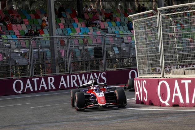 AUTO - FORMULA 2 2026 - BAKU 24 VAN HOEPEN Laurens (nld), Trident, Dallara F2 2024, action during the 12th round of the 2026 FIA Formula 2 Championship from September 24 to 26, 2026 on the Baku City Circuit, in Baku, Azerbaijan - BakuAzerbaijan  Copyright: xXavixBonillax