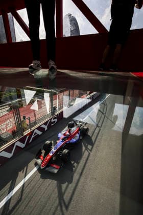 AUTO - FORMULA 2 2026 - BAKU 24 VAN HOEPEN Laurens (nld), Trident, Dallara F2 2024, action during the 12th round of the 2026 FIA Formula 2 Championship from September 24 to 26, 2026 on the Baku City Circuit, in Baku, Azerbaijan - BakuAzerbaijan  Copyright: xXavixBonillax