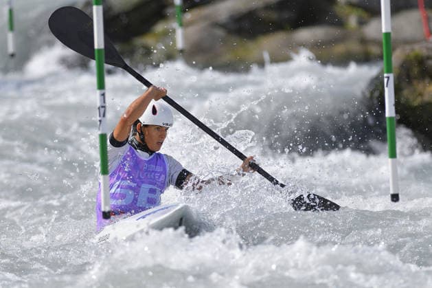 OTHER - Paddle - 2026 Paddle Europe Slalom Championships Photo by IPA ABACAPRESS.COM88931832 - Ivrea, Italy, September 24, 2026 — 2026 Paddle Europe Slalom Championships: Kayak and Canoe Slalom at the Canoe Stadium in Ivrea. Paulina PIRRO of Team GER in action during the 2026 Paddle Europe Slalom Championships Women s Kayak Teams Final Ivrea Italy  Copyright: xIPAxSport ABACAx