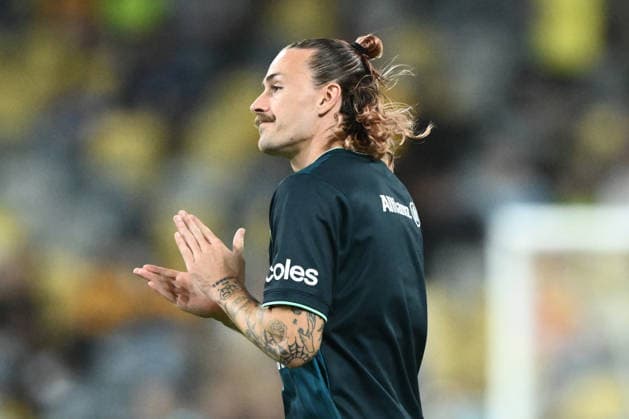 SOCCER AUSTRALIA BRAZIL, Jackson Irvine of Australia enters the pitch during the Queensland Football Series International Friendly, Länderspiel, Nationalmannschaft match between the Socceroos and Brazil at Queensland Country Bank Stadium in Townsville, Friday, September 25, 2026. ( NO ARCHIVING, EDITORIAL USE ONLY TOWNSVILLE QUEENSLAND Australia  Copyright: xMATTxTAYLORx 20260925138971474374