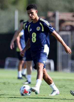 Kristi Montgomery of Scotland during a morning training session. Scotland Team Training, International Football, La Manga Club, Murcia, Spain - 25 Sep 2026 La Manga Club Murcia Spain  Copyright: xSergioxLopez Shutterstockx 17167501g