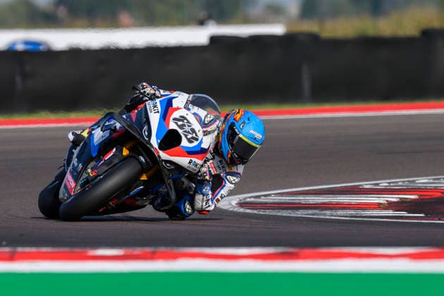 September 25, 2026, Cremona, Italy: Miguel OLIVEIRA (POR) riding for ROKiT BMW Motorrad WorldSBK Team at turn 2 during Free practice session 1 of the 2026 WorldSBK EICMA ITALIAN ROUND at Cremona Circuit Angelo Bergamonti in Cremona (Italy), 10th round of the 2026 WorldSBK season..Credit: ZUMA Press WORLDSBK 2026: EICMA ITALIAN ROUND: FP  - ZUMAr158 20260925_aap_r158_001 Copyright: xRiccardoxRighettix