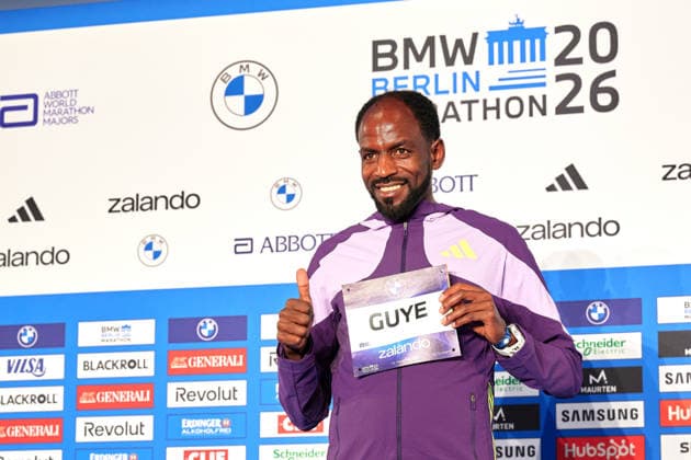 Guye Adola, GER, Press Conference, 2026 BMW Berlin Marathon, Top Men s Runners, September 25, 2026 GER, Press Conference, 2026 BMW Berlin Marathon, Top Men s Runners, September 25, 2026 Berlin Copyright: xClaudiusxRauch,xEibner-Pressefotox xClaudiusxRauchx EP_CRH