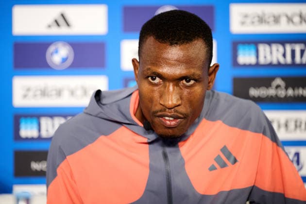 Gabriel Geay, GER, Press Conference, 2026 BMW Berlin Marathon, Men s Top Runners, September 25, 2026 GER, Press Conference, 2026 BMW Berlin Marathon, Men s Top Runners, September 25, 2026, Berlin Copyright: xEibner-Pressefotox xClaudiusxRauchx EP_CRH