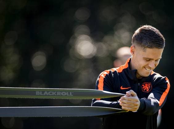 ZEIST - Joey Veerman during a training session in preparation for the Nations League matches against Serbia, Greece, and Serbia. KOEN VAN WEEL ANP xVIxANPxSportx xxANPxIVx 570073864 originalFilename: 570073864.jpg