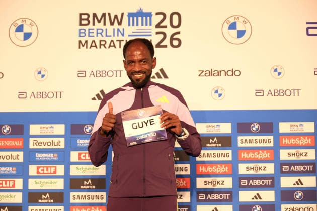 September 25, 2026, Track and Field, GER DEU, Berlin, Germany, Berlin Marathon Press Conference, Top runners Adola Guye ETH nordphoto GmbH Engler Berlin Berlin Berlin Germany Copyright: xNordphotox xEnglerx
