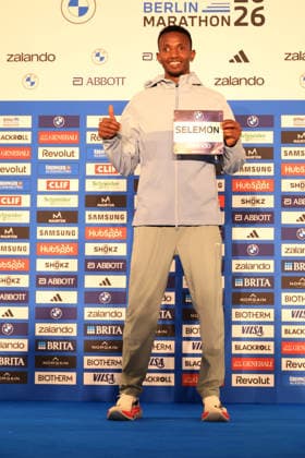 September 25, 2026, Track and Field, GER DEU, Berlin, Germany, Berlin Marathon Press Conference, Top Runners Berega Selemon ETH nordphoto GmbH Engler Berlin Berlin Berlin Germany Copyright: xNordphotox xEnglerx