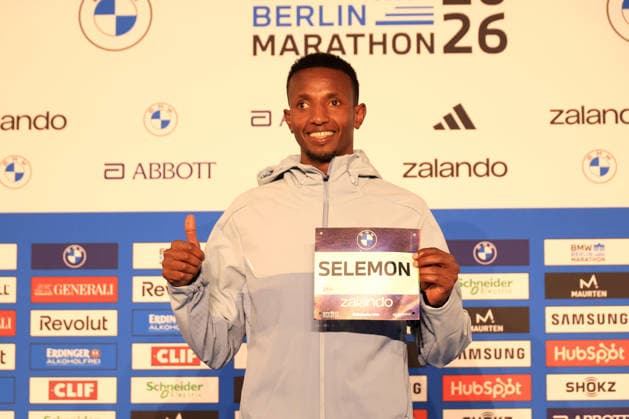 September 25, 2026, Track and Field, GER DEU, Berlin, Germany, Berlin Marathon Press Conference, Top Runners Berega Selemon ETH nordphoto GmbH Engler Berlin Berlin Berlin Germany Copyright: xNordphotox xEnglerx