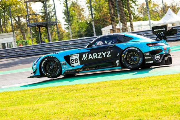IPA88953937 - INTERNATIONAL GT OPEN 500 - at the Autodromo Nazionale Monza on September 25, 2026, in Monza - Practice Session 1 028 GT OPEN INT Team Motopark - DEU Marcelo Ramirez - MEX Dominik Baumann - Mercedes-AMG GT3 EVO PRO  Copyright: xLucianoxMariaxBisi IPAxSportx xx IPA88953937