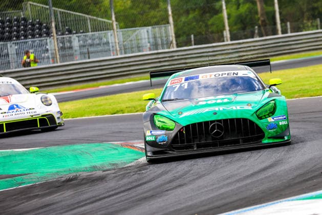 MOTORSPORTS - Motorsports - International GT Open - Free Practice Photo by IPA ABACAPRESS.COM88954029 - INTERNATIONAL GT OPEN 500 - at the Autodromo Nazionale Monza on September 25, 2026, in Monza - Practice Session 1 071 GT OPEN INT Team Motopark - DEU Christian Mansell - AUS Maximilian Gotz - Mercedes-AMG GT3 EVO PRO Monza Italy  Copyright: xIPAxSport ABACAx