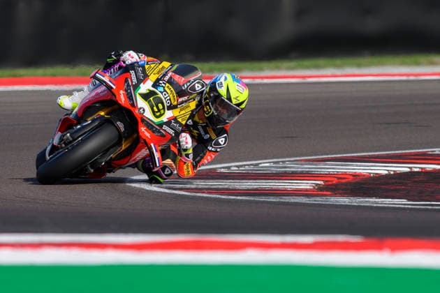 September 25, 2026, Cremona, Italy: Alvaro BAUTISTA (ESP) riding for Barni Spark Racing Team at turn 2 during Free practice session 1 of the 2026 WorldSBK EICMA ITALIAN ROUND at Cremona Circuit Angelo Bergamonti in Cremona (Italy), 10th round of the 2026 WorldSBK season..Credit: ZUMA Press WORLDSBK 2026: EICMA ITALIAN ROUND: FP  - ZUMAr158 20260925_aap_r158_008 Copyright: xRiccardoxRighettix
