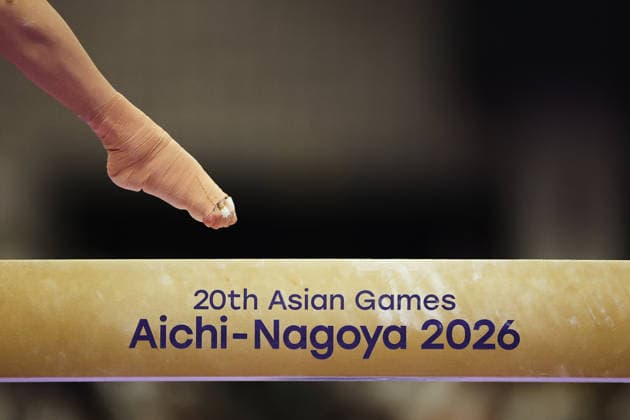 General view, SEPTEMBER 25, 2026 - Artistic Gymnastics : Women s Apparatus, Balance Beam Final at Nagoya City General Gymnasium Rainbow Hall during the Asian Games Aichi-Nagoya 2026 in Aichi, Japan.  aflo_350830552 KenichiroxOganex