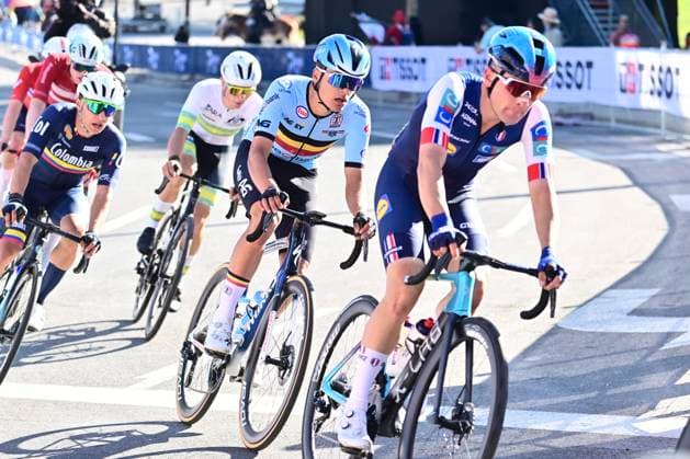 UCI 2026 Road World Championship, WM, Weltmeisterschaft Montreal 25 09 2026 MONTREAL, CANADA - SEPTEMBER 25 : Soenens Viktor (BEL) during the Men U23 cycling road race of the 2026 UCI Road World Championships 93th edition an UCI World Championships cycling race of 174.2 km with start in Montreal and finish in Montreal on September 25, 2026 in Montreal, Canada, 25 09 2026 Montreal Canada  Copyright: xPeterxDexVoechtx