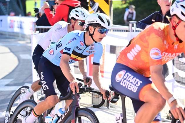 UCI 2026 Road World Championship, WM, Weltmeisterschaft Montreal 25 09 2026 MONTREAL, CANADA - SEPTEMBER 25 : Bolle Bert (BEL) during the Men U23 cycling road race of the 2026 UCI Road World Championships 93th edition an UCI World Championships cycling race of 174.2 km with start in Montreal and finish in Montreal on September 25, 2026 in Montreal, Canada, 25 09 2026 Montreal Canada  Copyright: xPeterxDexVoechtx