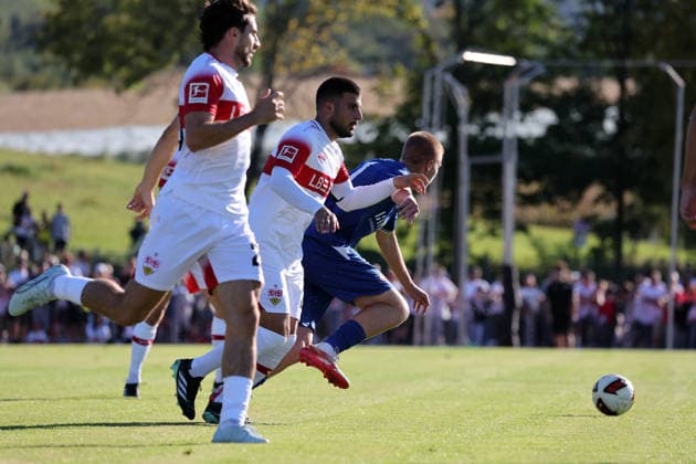 September 25, 2026 VfB Stuttgart vs. FC Heidenheim Germany, Weinstadt, September 25, 2026, Soccer, Bundesliga, 2026–2027 Season, Friendly Match, VfB Stuttgart vs. FC Heidenheim Deniz Undav VfB Stuttgart