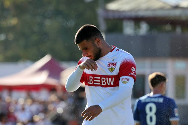 September 25, 2026 VfB Stuttgart vs. FC Heidenheim Germany, Weinstadt, September 25, 2026, Soccer, Bundesliga, 2026–2027 Season, Friendly Match, VfB Stuttgart vs. FC Heidenheim Deniz Undav VfB Stuttgart