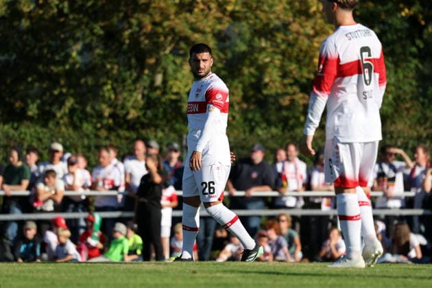 September 25, 2026 VfB Stuttgart vs. FC Heidenheim Germany, Weinstadt, September 25, 2026, Soccer, Bundesliga, 2026–2027 Season, Friendly Match, VfB Stuttgart vs. FC Heidenheim Deniz Undav VfB Stuttgart