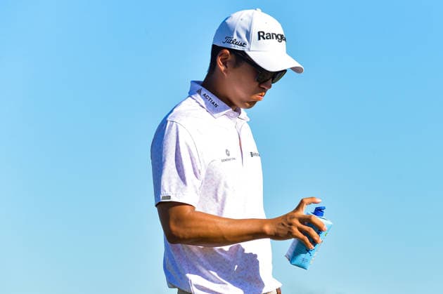 GOLF : FedEx Open de France - 25 09 26 Michael Kim (USA) GuyancourtFrance  Copyright: xBaptistexAutissierx