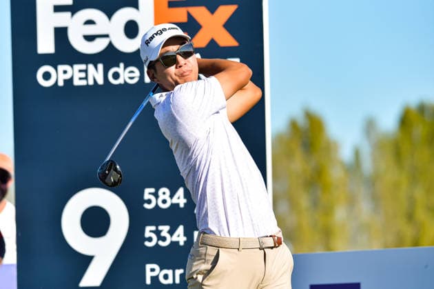 GOLF : FedEx Open de France - 25 09 26 Michael Kim (USA) GuyancourtFrance  Copyright: xBaptistexAutissierx