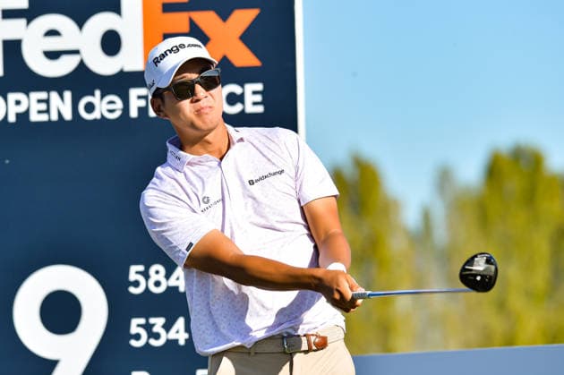 GOLF : FedEx Open de France - 25 09 26 Michael Kim (USA) GuyancourtFrance  Copyright: xBaptistexAutissierx