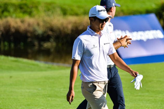 GOLF : FedEx Open de France - 25 09 26 Michael Kim (USA) GuyancourtFrance  Copyright: xBaptistexAutissierx