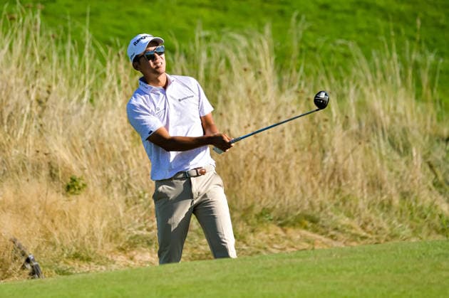 GOLF : FedEx Open de France - 25 09 26 Michael Kim (USA) GuyancourtFrance  Copyright: xBaptistexAutissierx