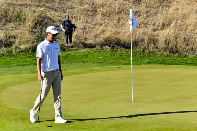 GOLF : FedEx Open de France - 25 09 26 Michael Kim (USA) GuyancourtFrance  Copyright: xBaptistexAutissierx