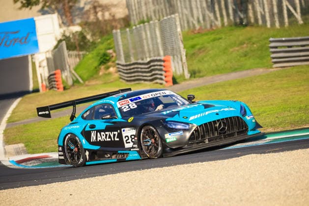 IPA88962240 - INTERNATIONAL GT OPEN 500 - at the Autodromo Nazionale Monza on September 25, 2026, in Monza - Practice Session 2 028 GT OPEN INT Team Motopark - DEU Marcelo Ramirez - MEX Dominik Baumann - Mercedes-AMG GT3 EVO PRO  Copyright: xLucianoxMariaxBisi IPAxSportx xx IPA88962240